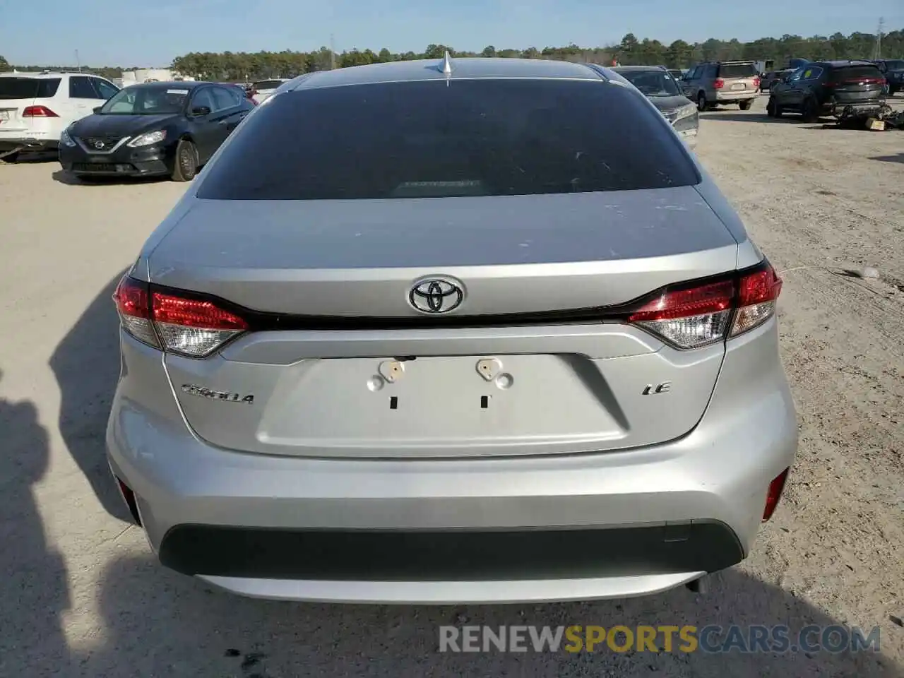 6 Photograph of a damaged car JTDEPMAE4NJ219595 TOYOTA COROLLA 2022