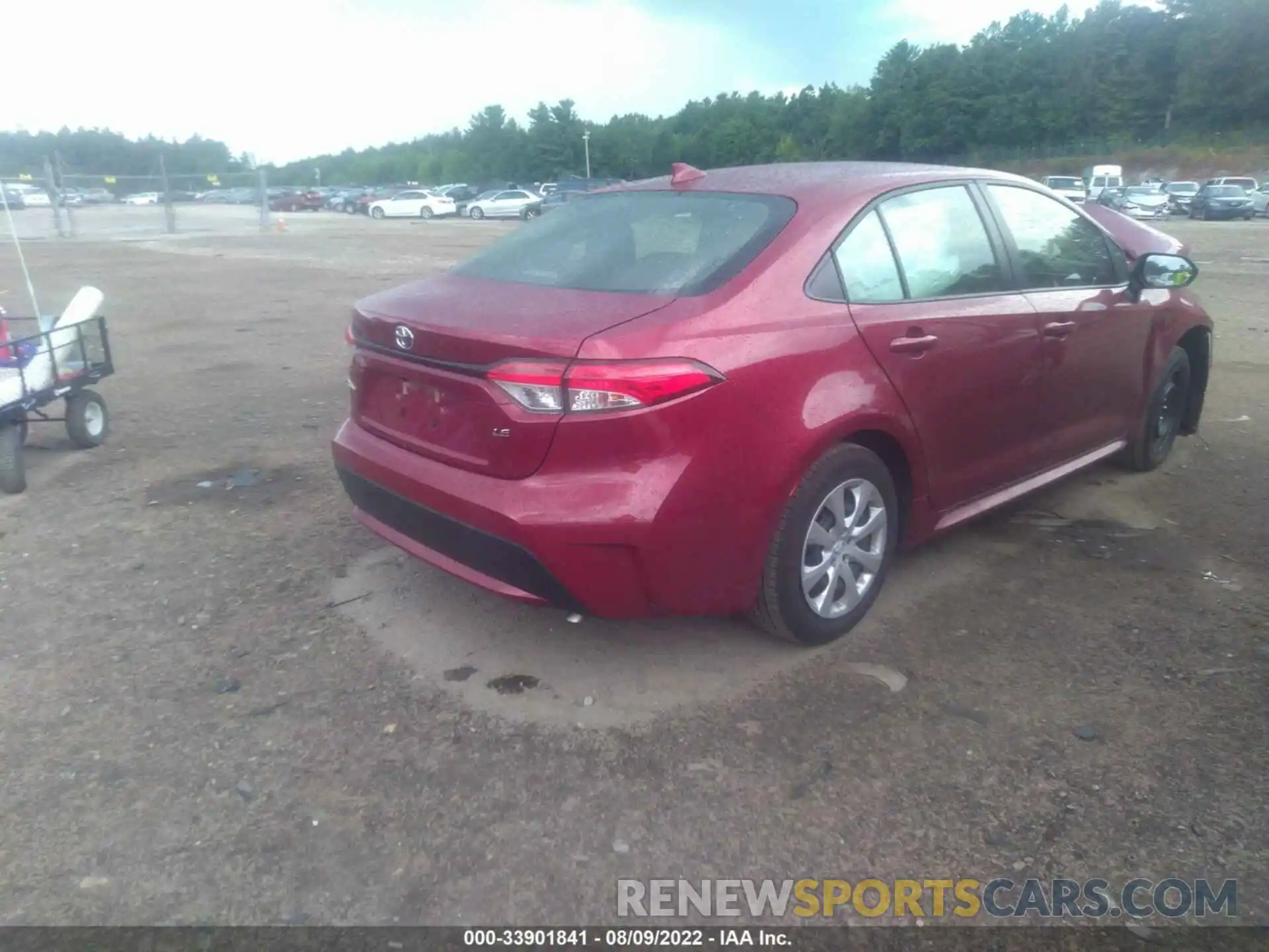 4 Photograph of a damaged car JTDEPMAE4NJ222447 TOYOTA COROLLA 2022