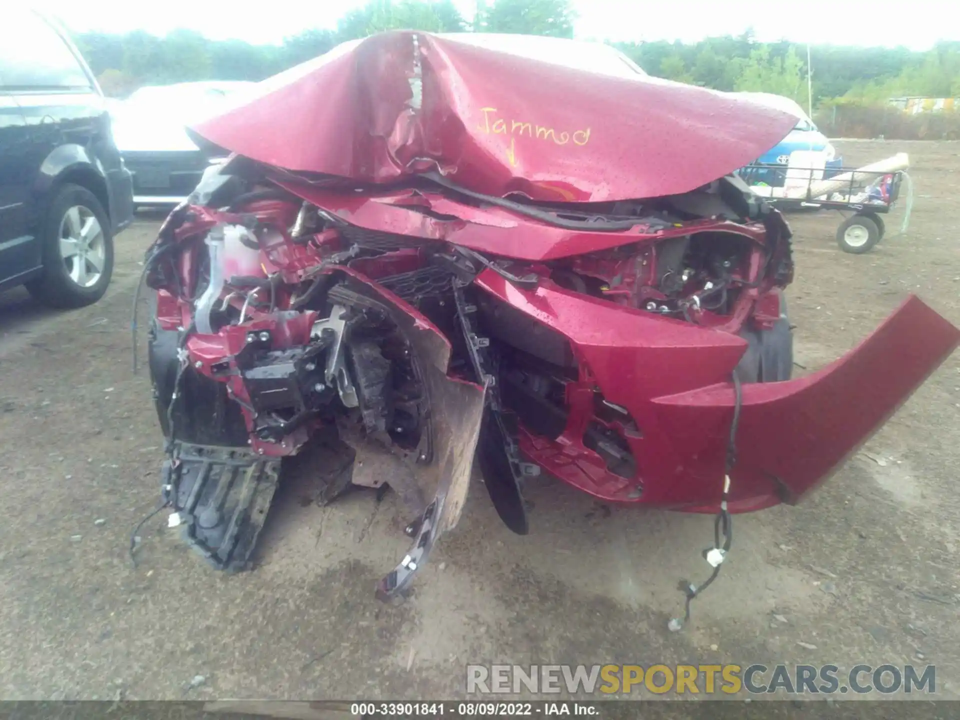 6 Photograph of a damaged car JTDEPMAE4NJ222447 TOYOTA COROLLA 2022