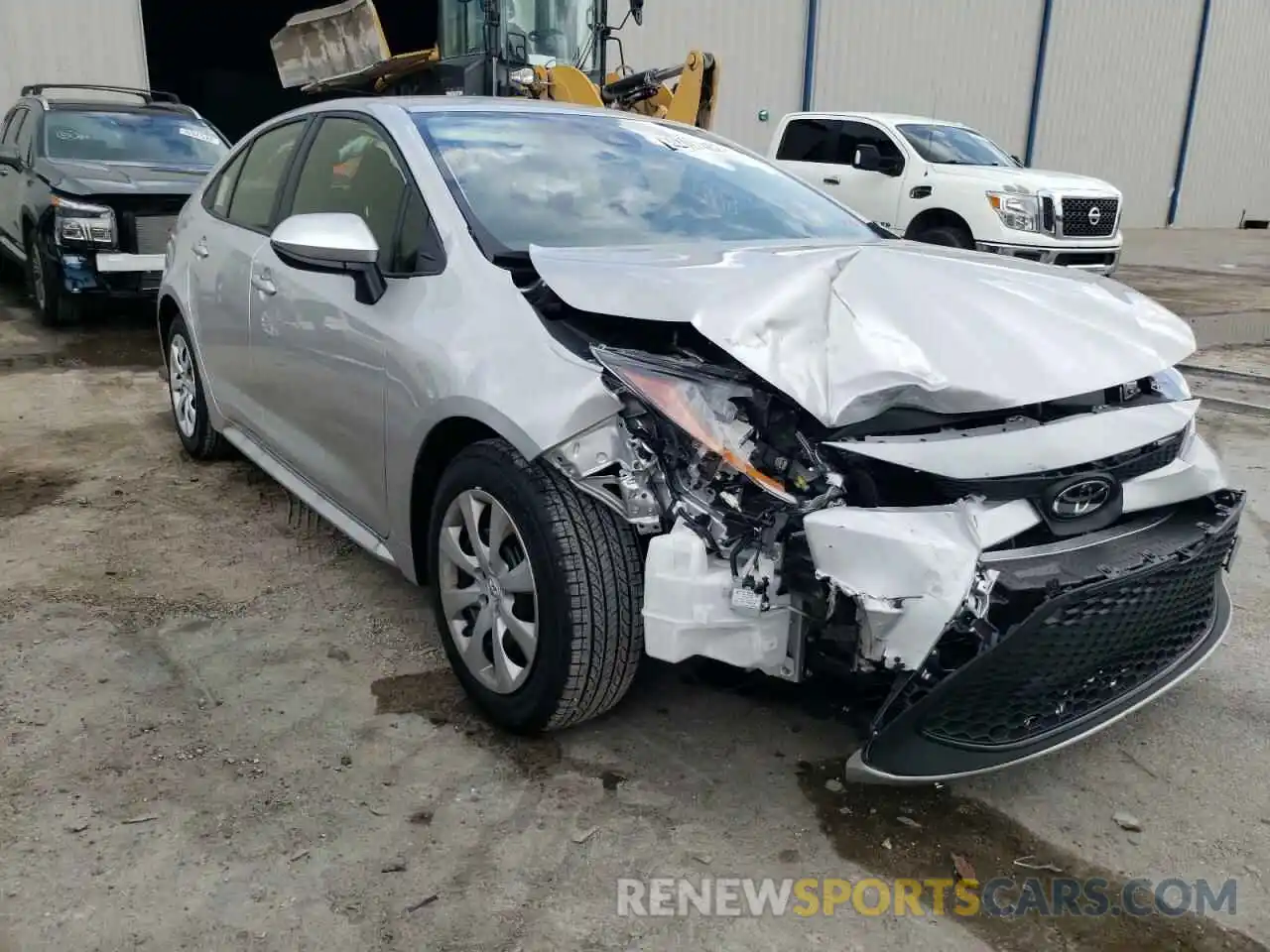 1 Photograph of a damaged car JTDEPMAE4NJ225221 TOYOTA COROLLA 2022