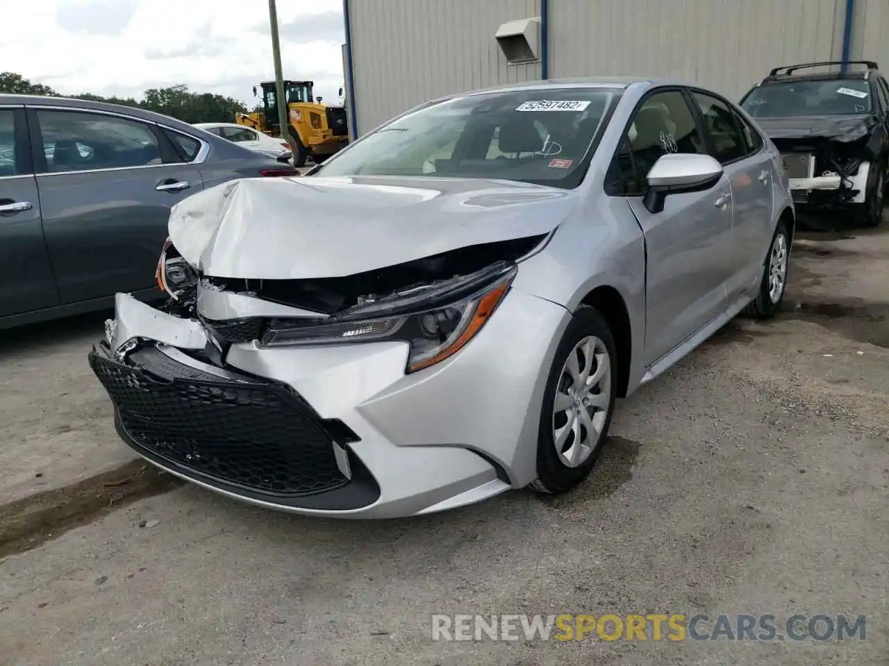 2 Photograph of a damaged car JTDEPMAE4NJ225221 TOYOTA COROLLA 2022