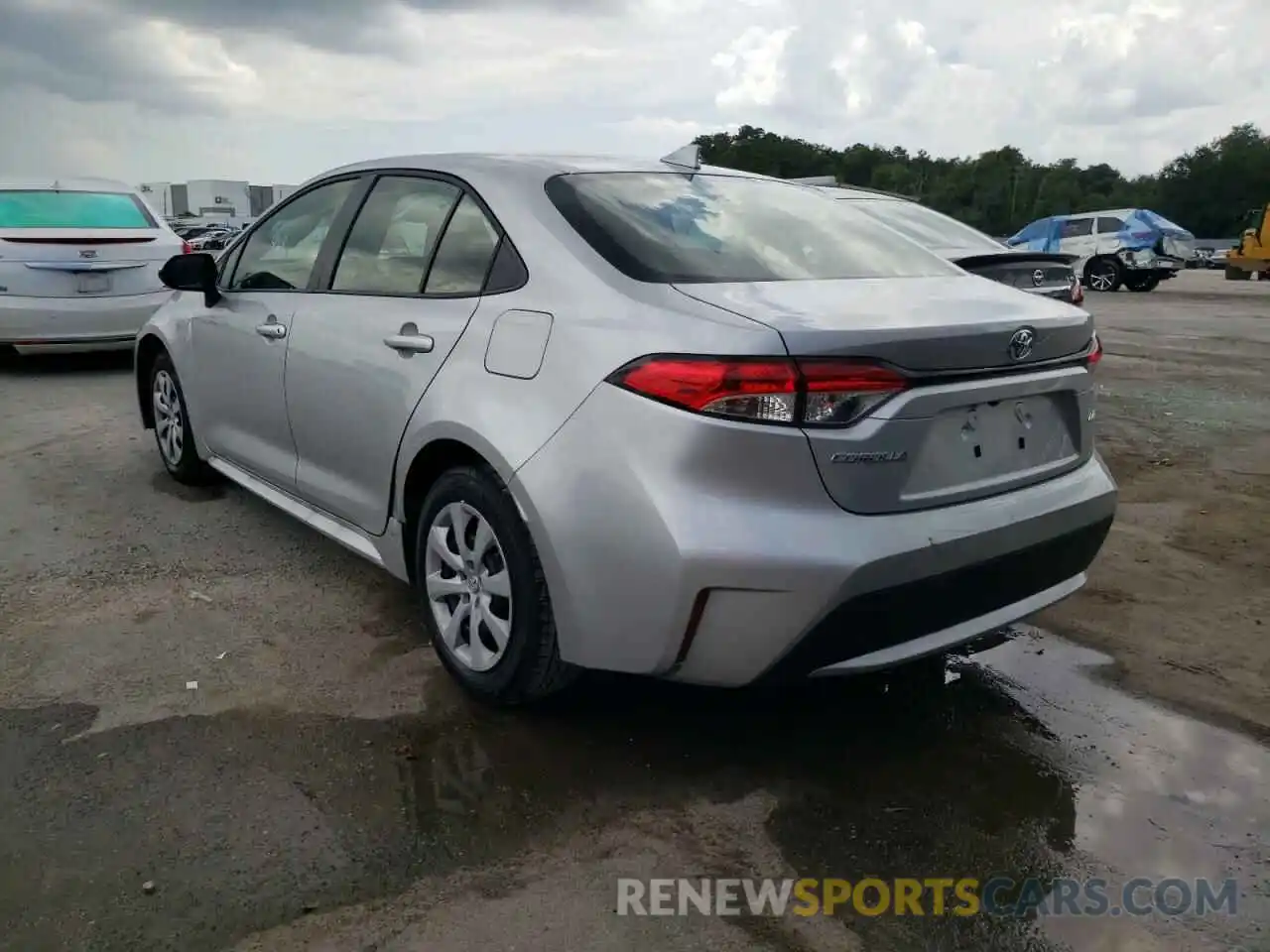 3 Photograph of a damaged car JTDEPMAE4NJ225221 TOYOTA COROLLA 2022