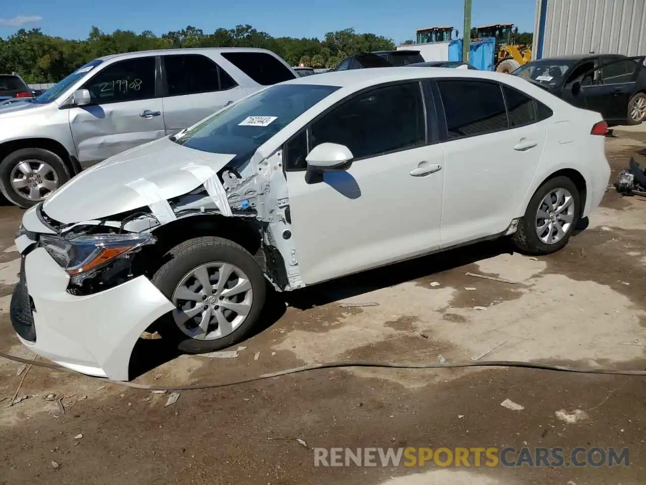 1 Photograph of a damaged car JTDEPMAE5N3004134 TOYOTA COROLLA 2022