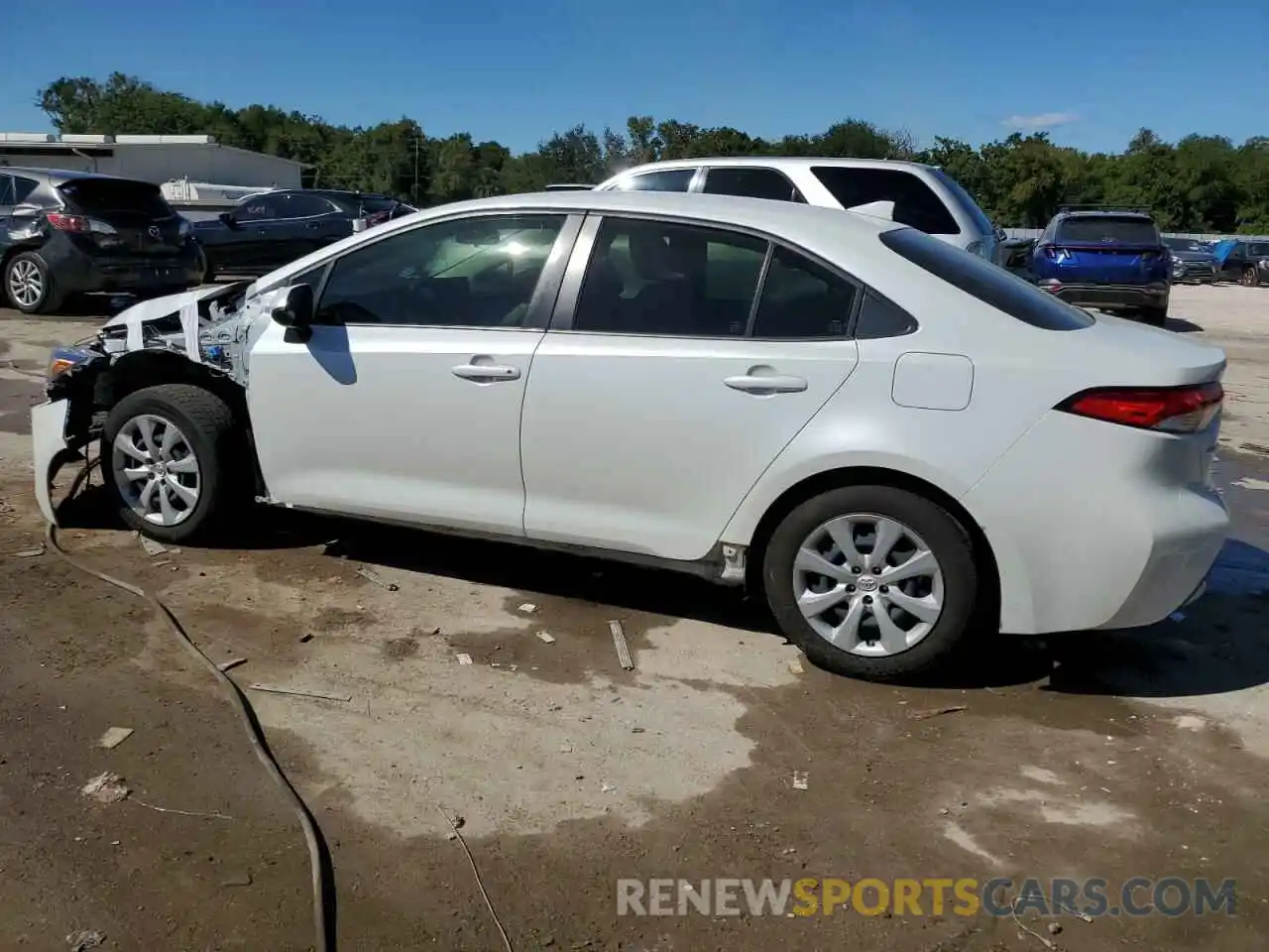 2 Photograph of a damaged car JTDEPMAE5N3004134 TOYOTA COROLLA 2022