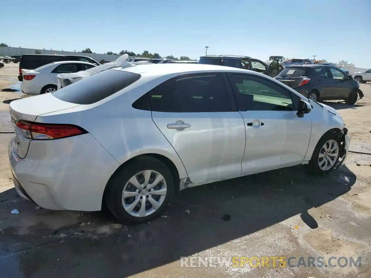 3 Photograph of a damaged car JTDEPMAE5N3004134 TOYOTA COROLLA 2022