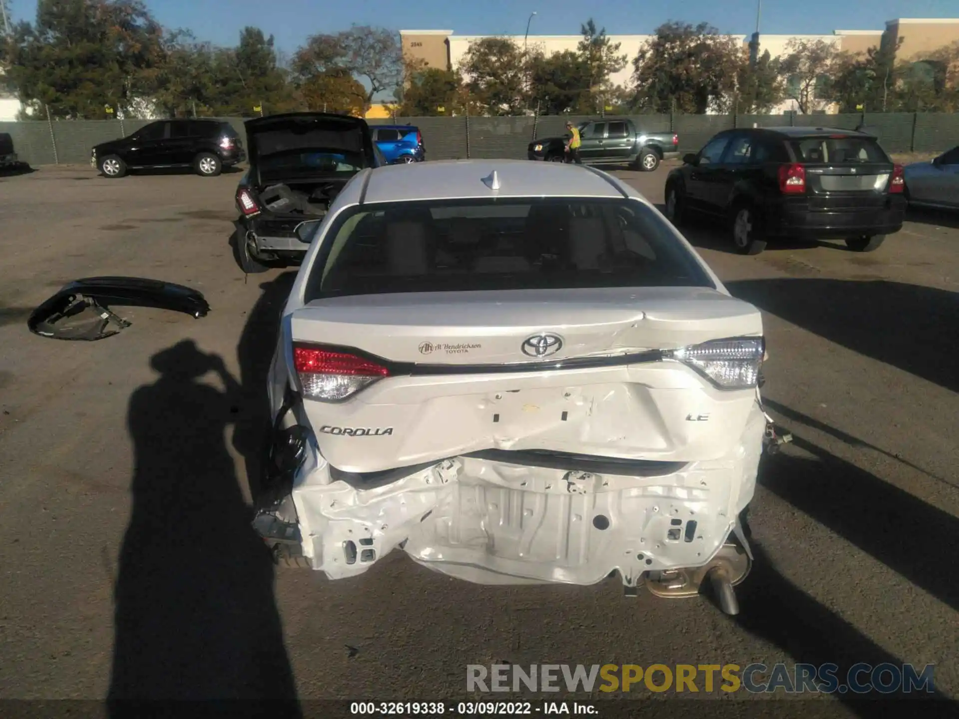 6 Photograph of a damaged car JTDEPMAE5N3004862 TOYOTA COROLLA 2022