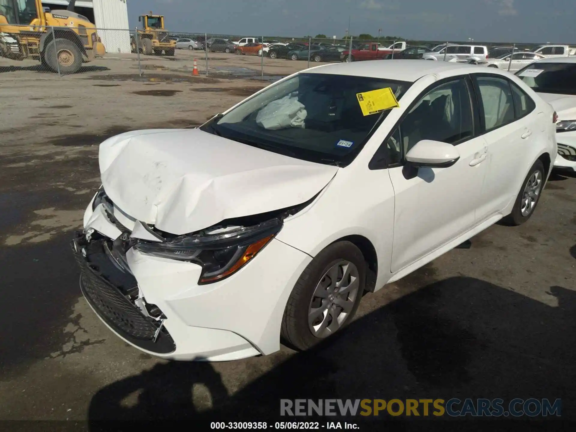 2 Photograph of a damaged car JTDEPMAE5N3005476 TOYOTA COROLLA 2022