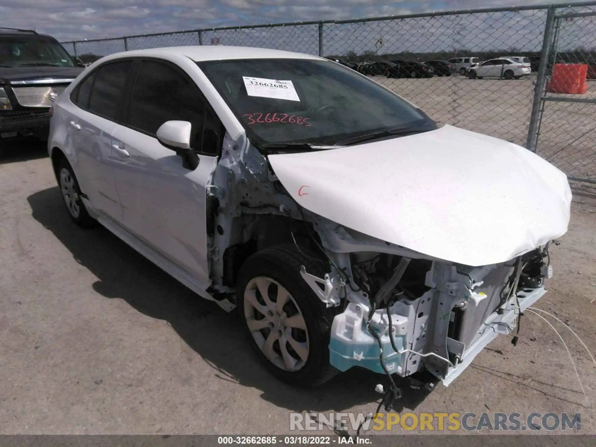 6 Photograph of a damaged car JTDEPMAE5N3006417 TOYOTA COROLLA 2022