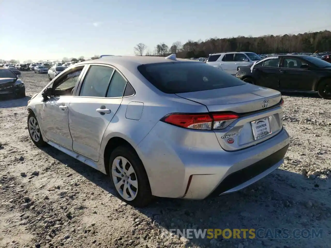 3 Photograph of a damaged car JTDEPMAE5N3007602 TOYOTA COROLLA 2022