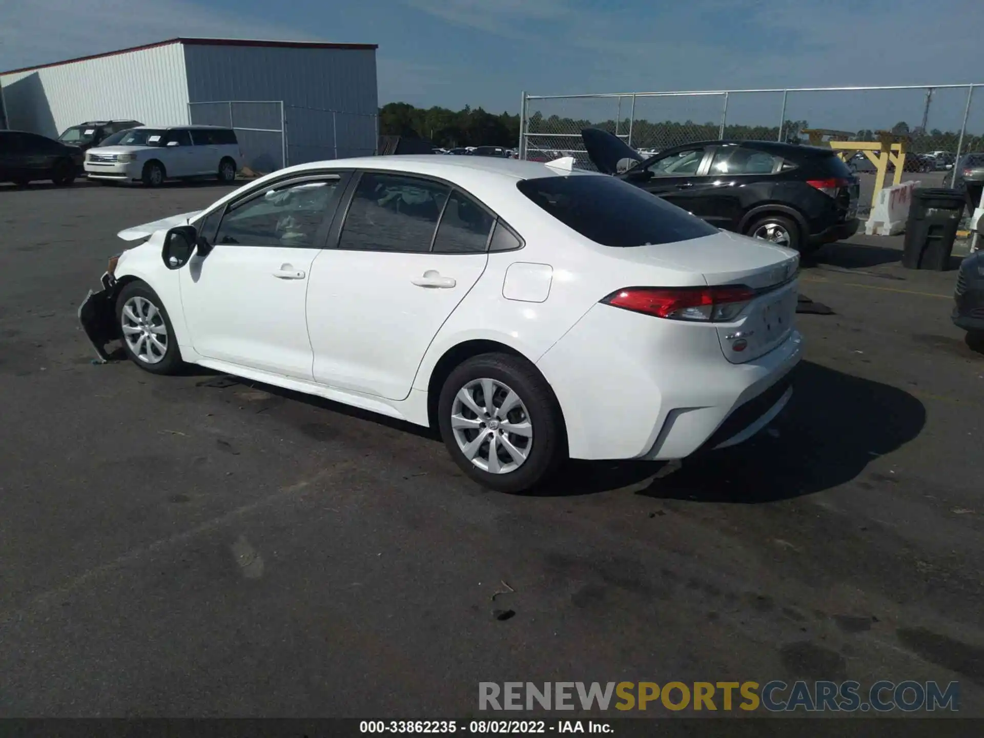 3 Photograph of a damaged car JTDEPMAE5N3008393 TOYOTA COROLLA 2022