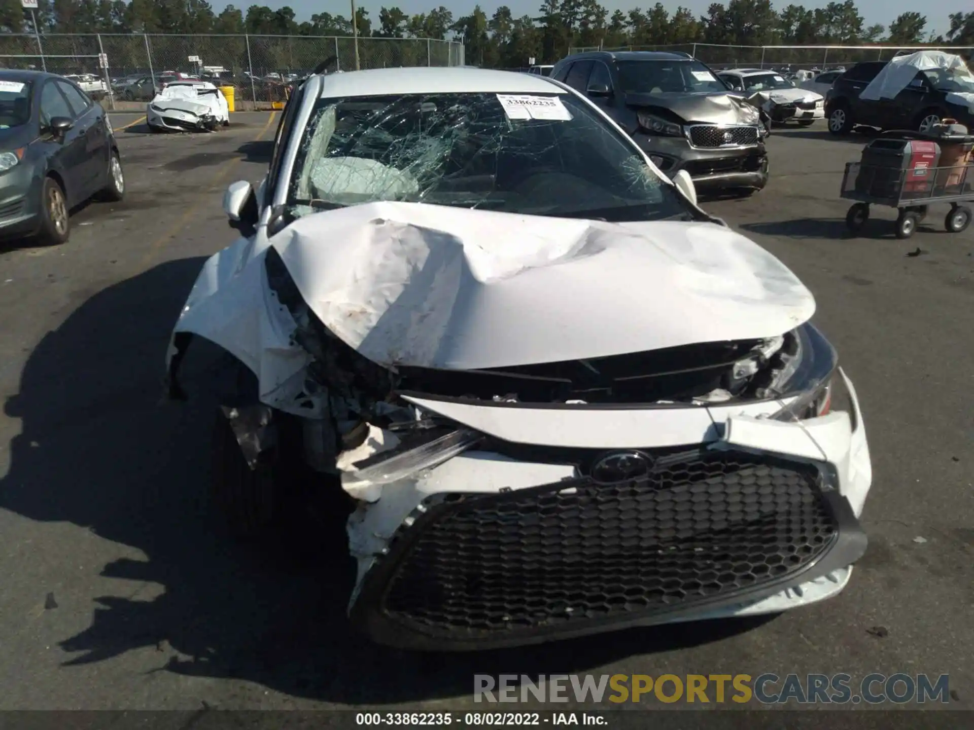 6 Photograph of a damaged car JTDEPMAE5N3008393 TOYOTA COROLLA 2022