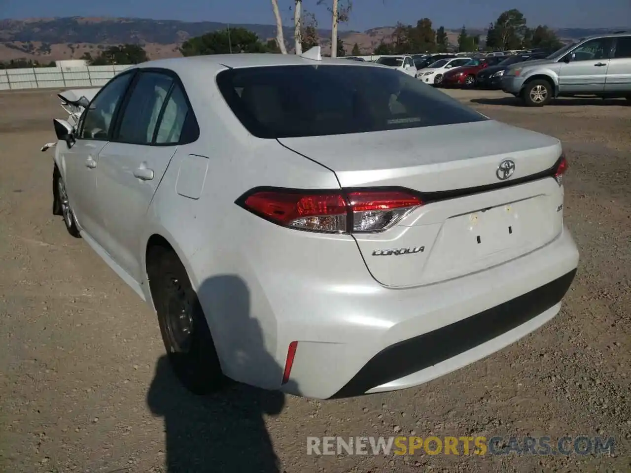 3 Photograph of a damaged car JTDEPMAE5N3008796 TOYOTA COROLLA 2022