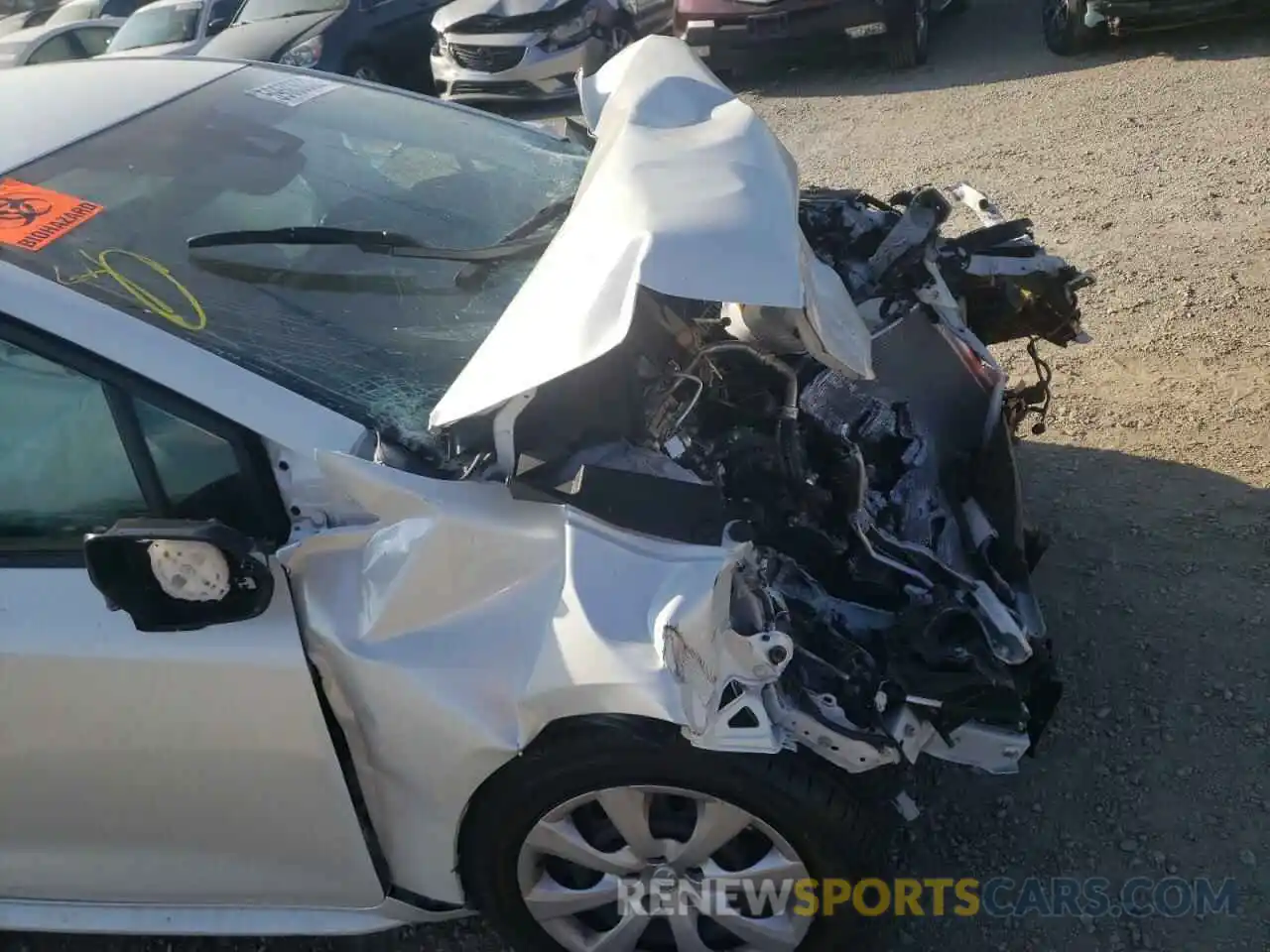 9 Photograph of a damaged car JTDEPMAE5N3008796 TOYOTA COROLLA 2022