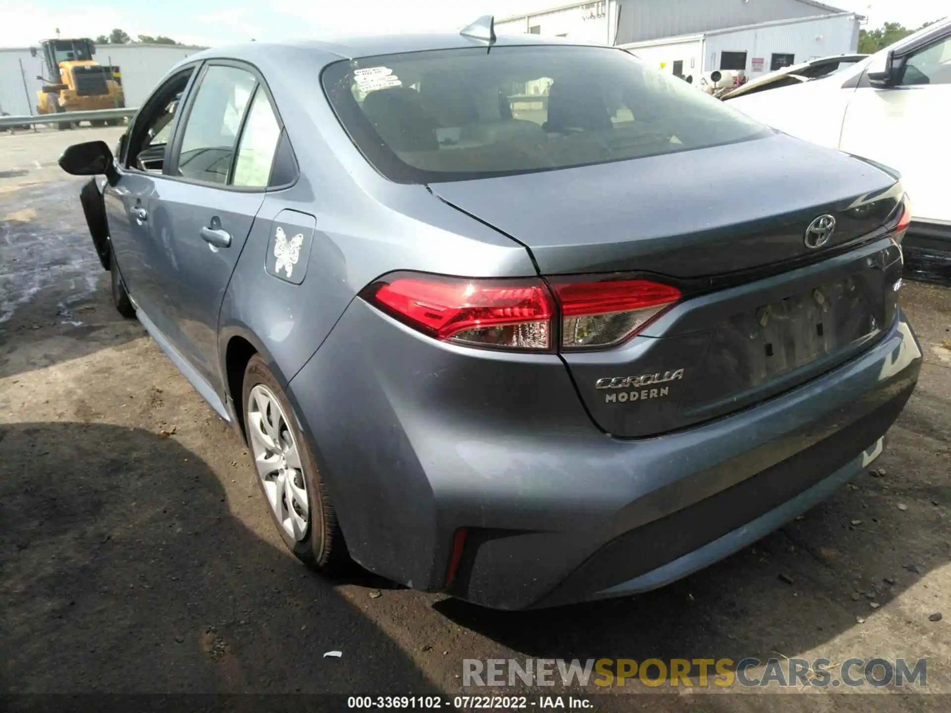 3 Photograph of a damaged car JTDEPMAE5N3011813 TOYOTA COROLLA 2022