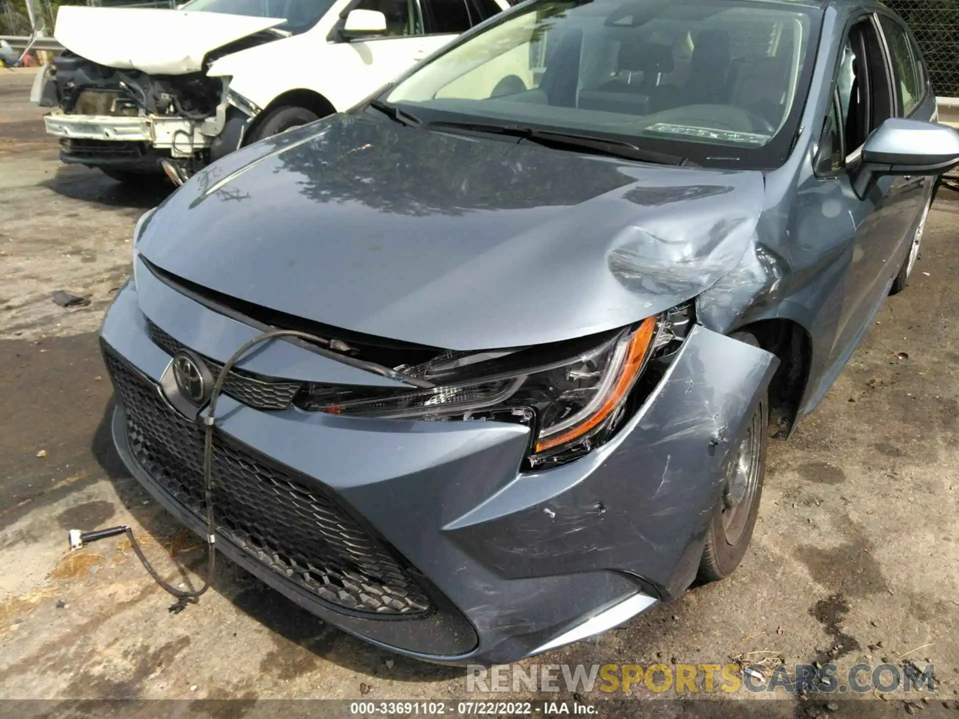 6 Photograph of a damaged car JTDEPMAE5N3011813 TOYOTA COROLLA 2022