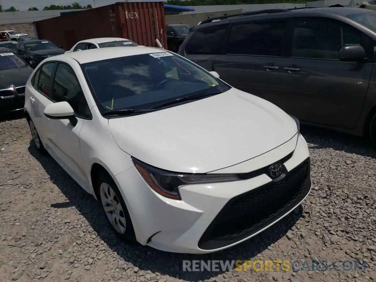 1 Photograph of a damaged car JTDEPMAE5N3017157 TOYOTA COROLLA 2022