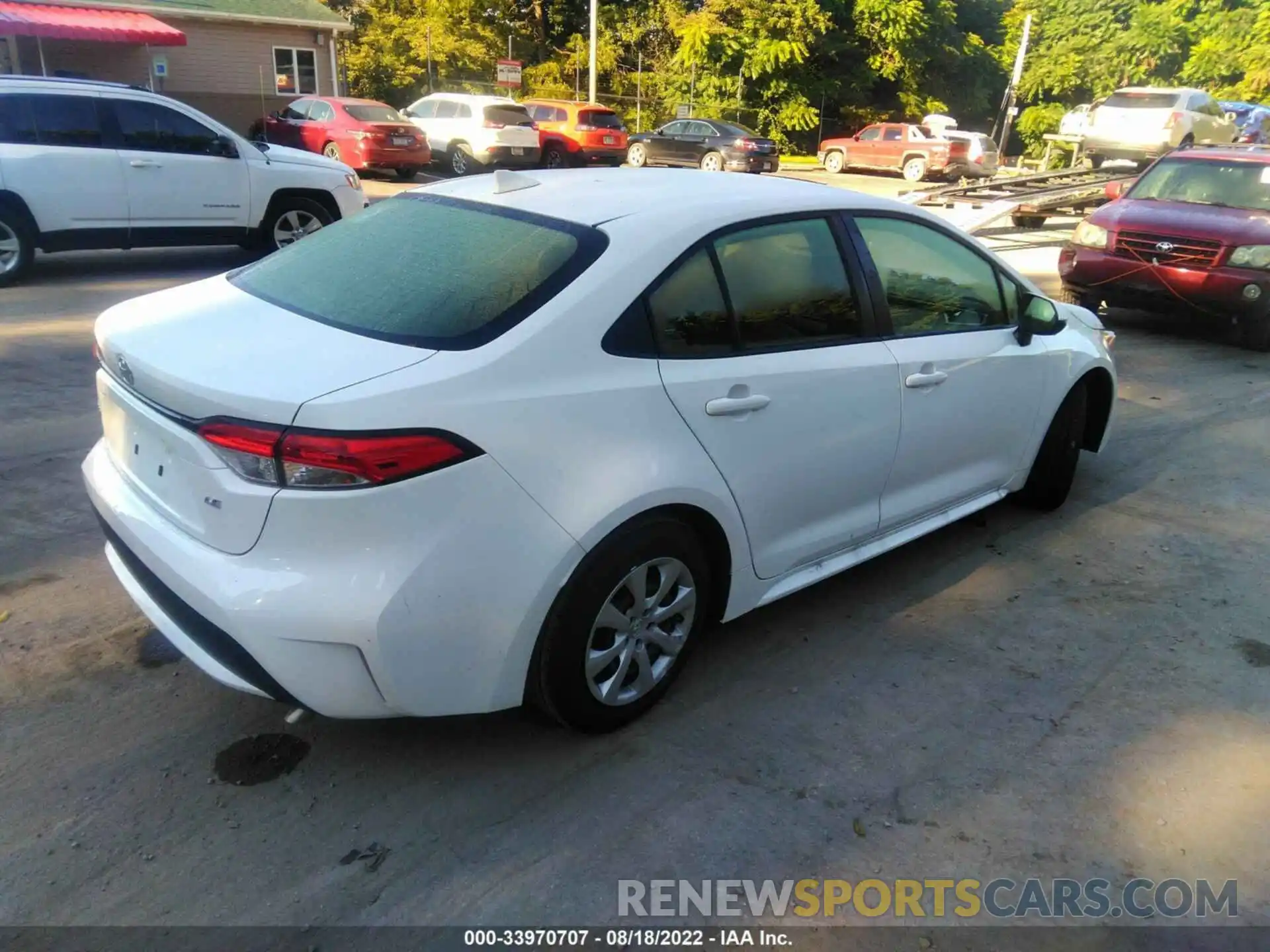 4 Photograph of a damaged car JTDEPMAE5N3022309 TOYOTA COROLLA 2022