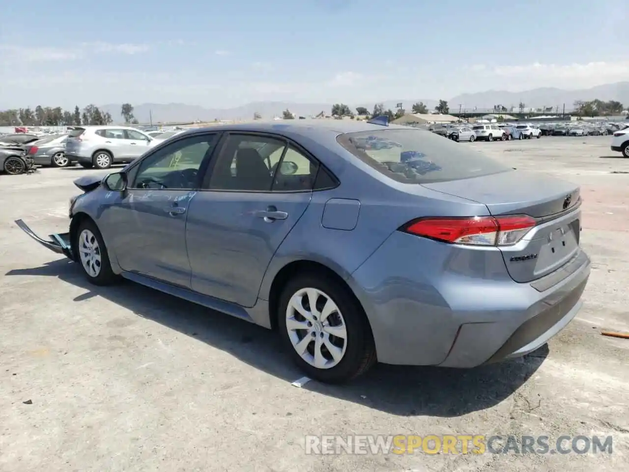 3 Photograph of a damaged car JTDEPMAE5N3023573 TOYOTA COROLLA 2022