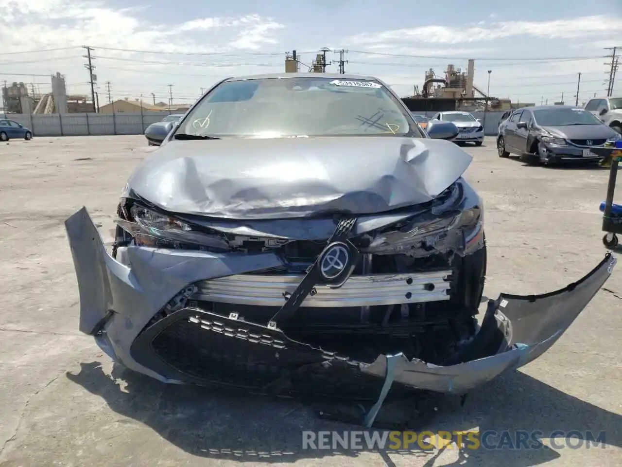 9 Photograph of a damaged car JTDEPMAE5N3023573 TOYOTA COROLLA 2022