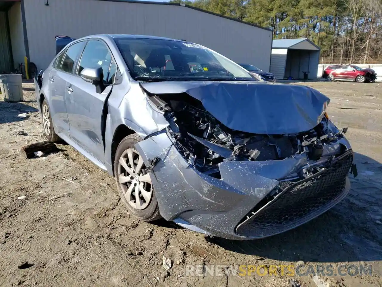 1 Photograph of a damaged car JTDEPMAE5NJ190270 TOYOTA COROLLA 2022