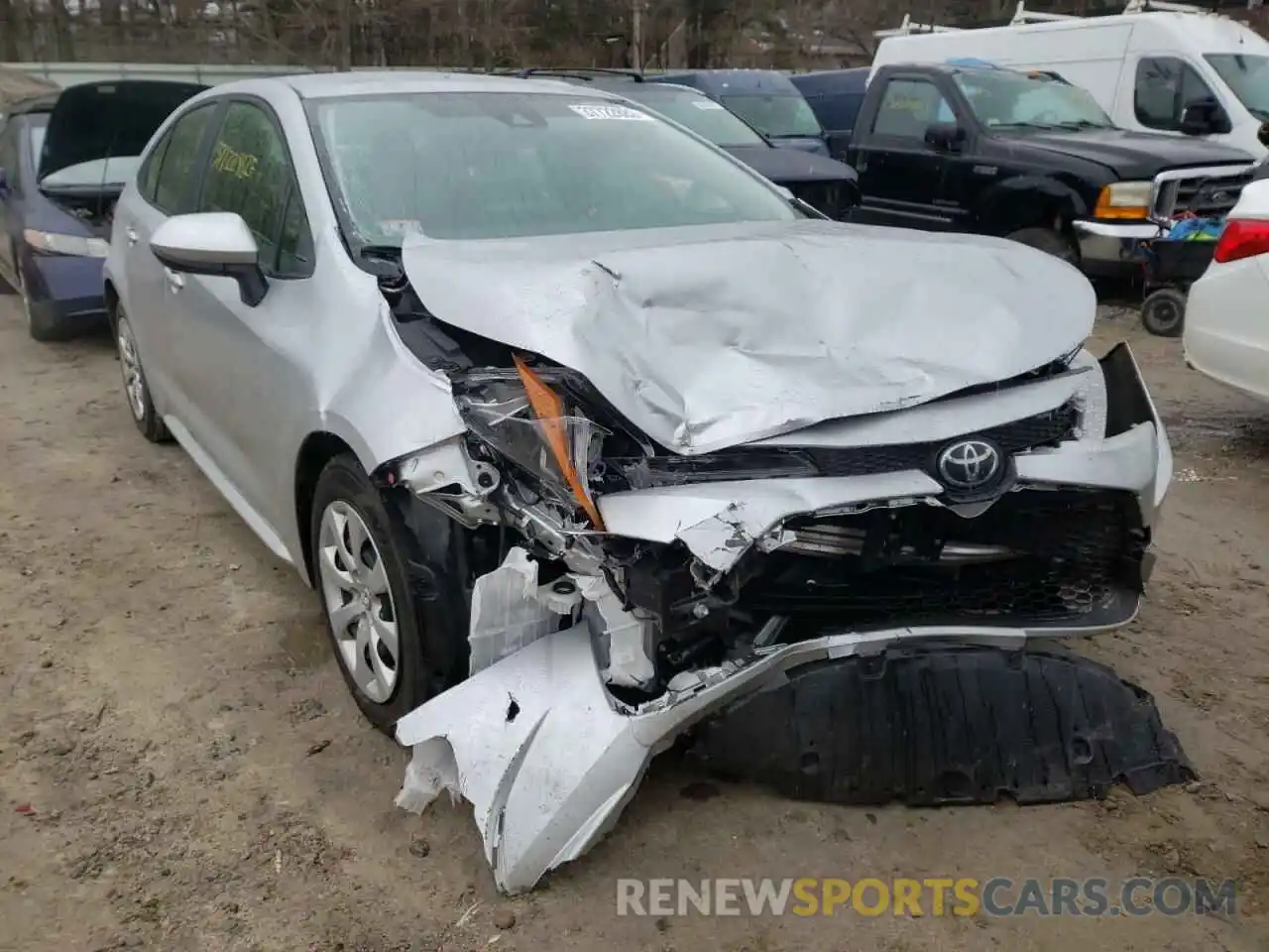 1 Photograph of a damaged car JTDEPMAE5NJ190429 TOYOTA COROLLA 2022