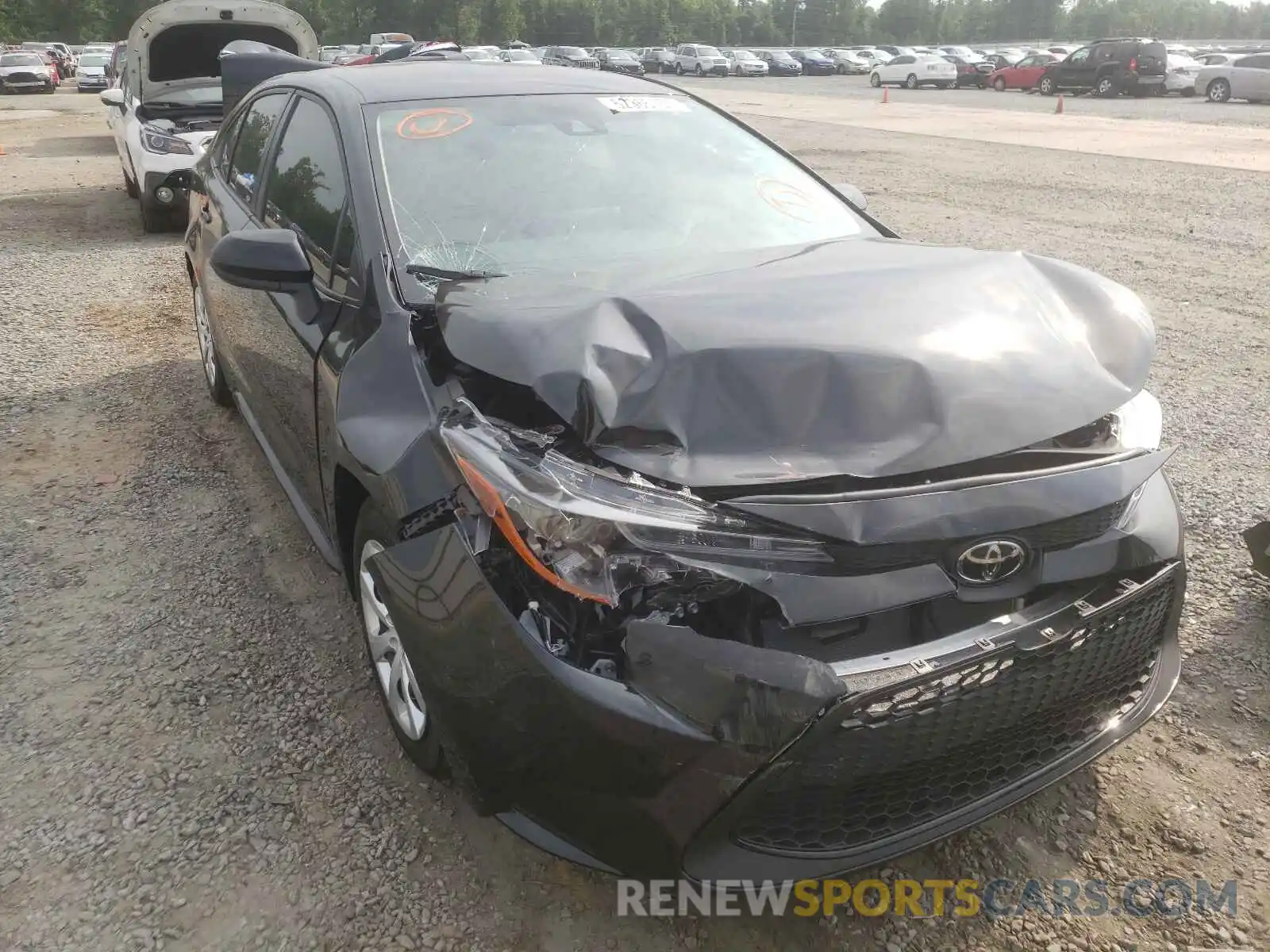 1 Photograph of a damaged car JTDEPMAE5NJ191256 TOYOTA COROLLA 2022