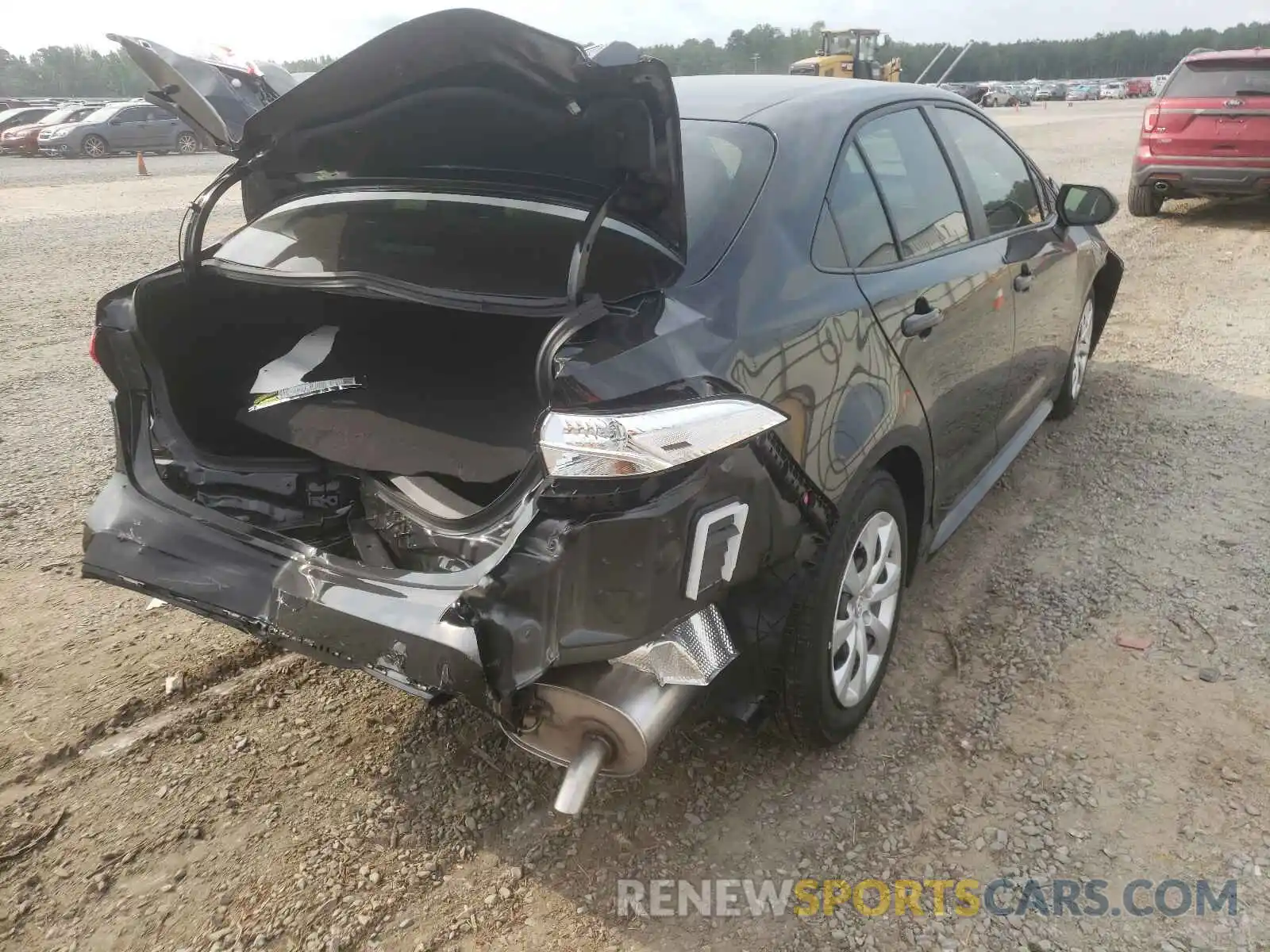 4 Photograph of a damaged car JTDEPMAE5NJ191256 TOYOTA COROLLA 2022