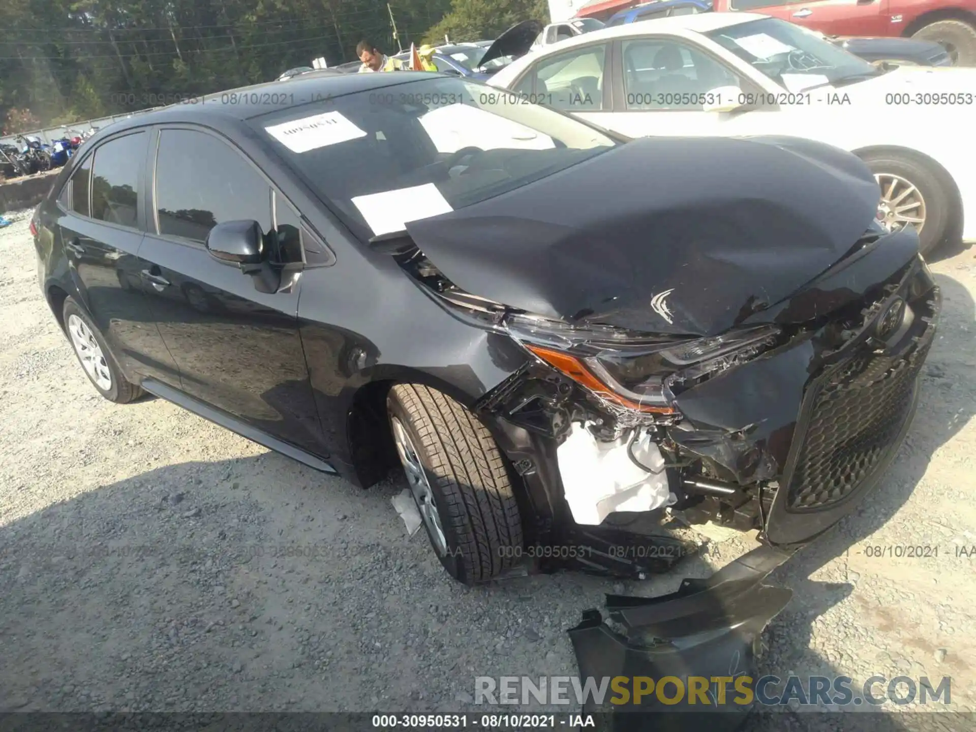 1 Photograph of a damaged car JTDEPMAE5NJ192052 TOYOTA COROLLA 2022