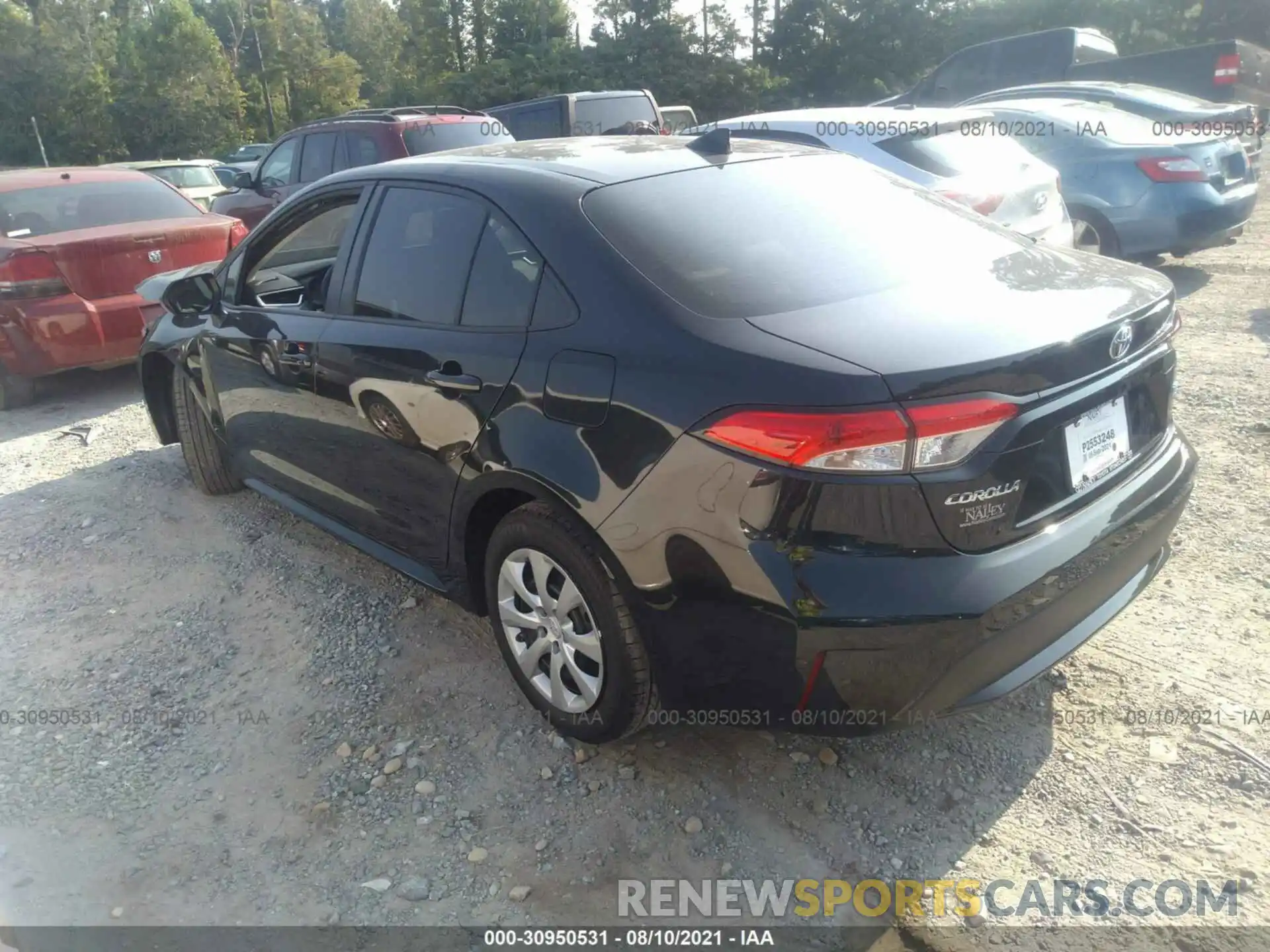 3 Photograph of a damaged car JTDEPMAE5NJ192052 TOYOTA COROLLA 2022