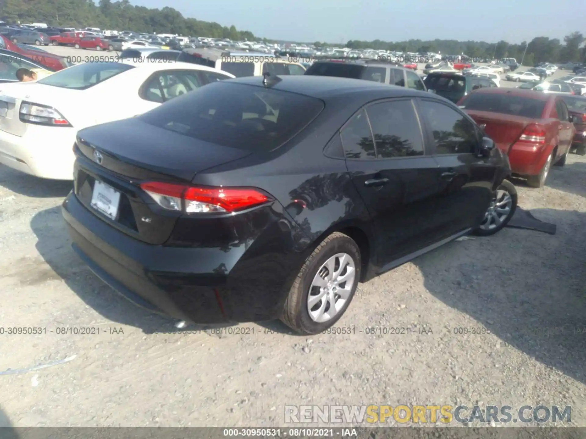 4 Photograph of a damaged car JTDEPMAE5NJ192052 TOYOTA COROLLA 2022