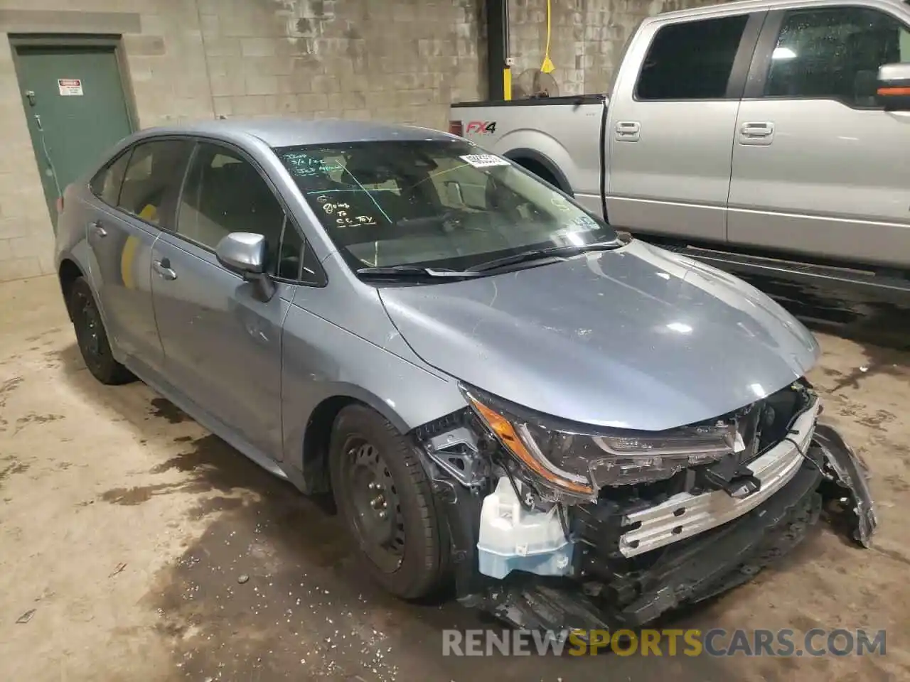 1 Photograph of a damaged car JTDEPMAE5NJ193458 TOYOTA COROLLA 2022