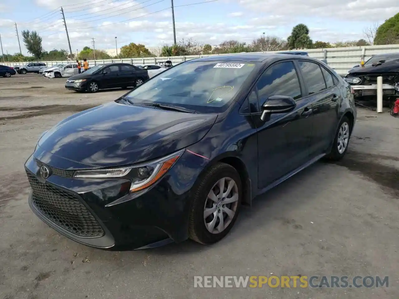 2 Photograph of a damaged car JTDEPMAE5NJ193606 TOYOTA COROLLA 2022