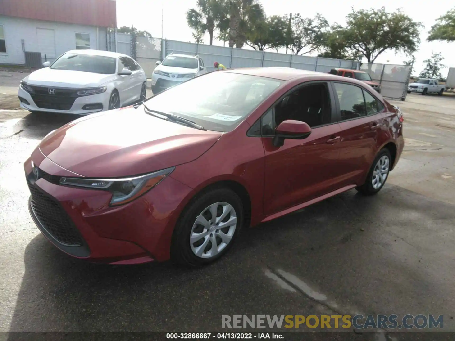 2 Photograph of a damaged car JTDEPMAE5NJ195114 TOYOTA COROLLA 2022