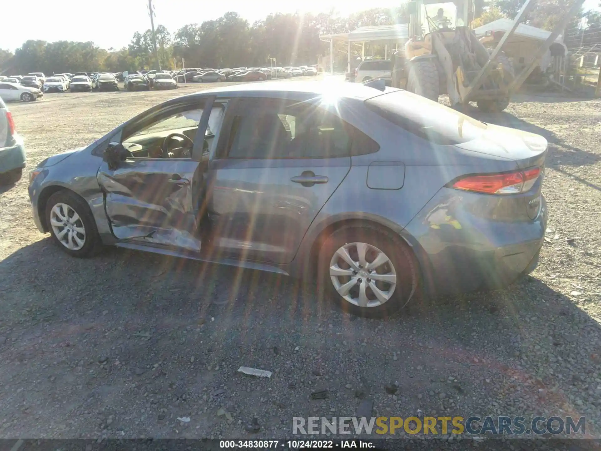 3 Photograph of a damaged car JTDEPMAE5NJ196831 TOYOTA COROLLA 2022