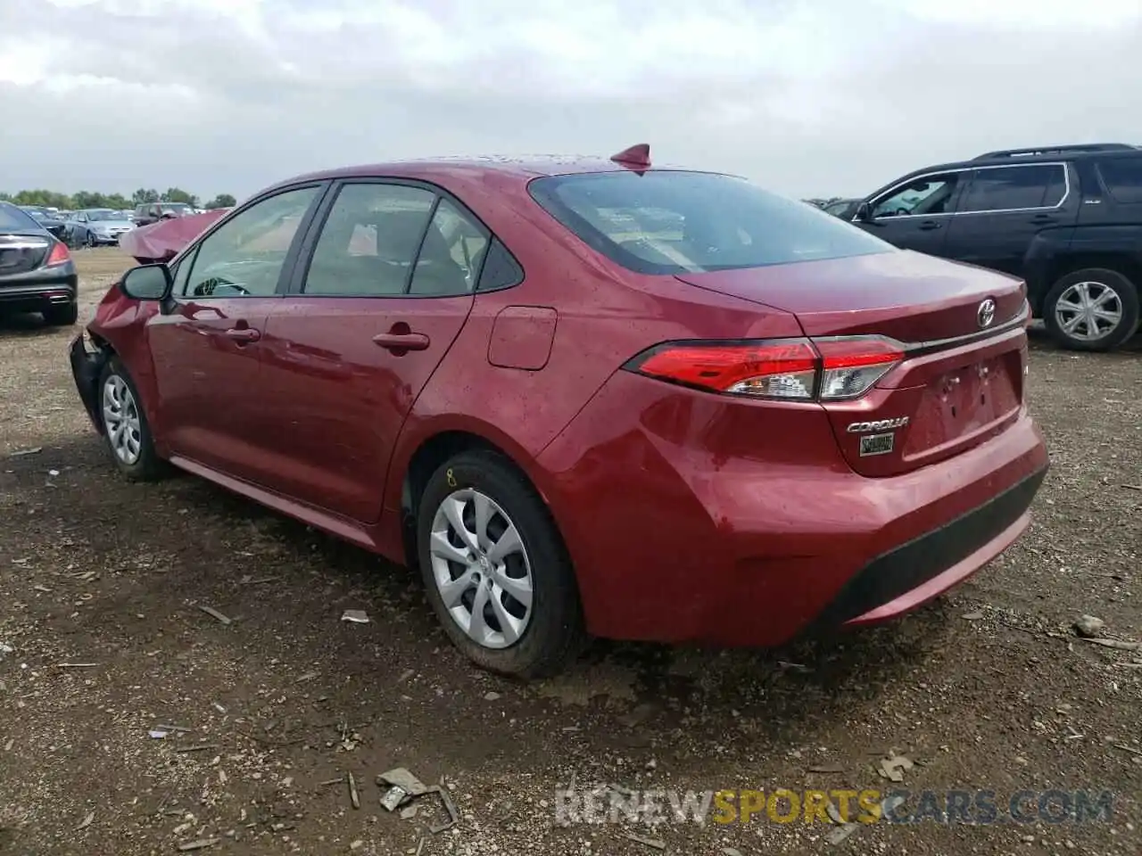 3 Photograph of a damaged car JTDEPMAE5NJ197154 TOYOTA COROLLA 2022