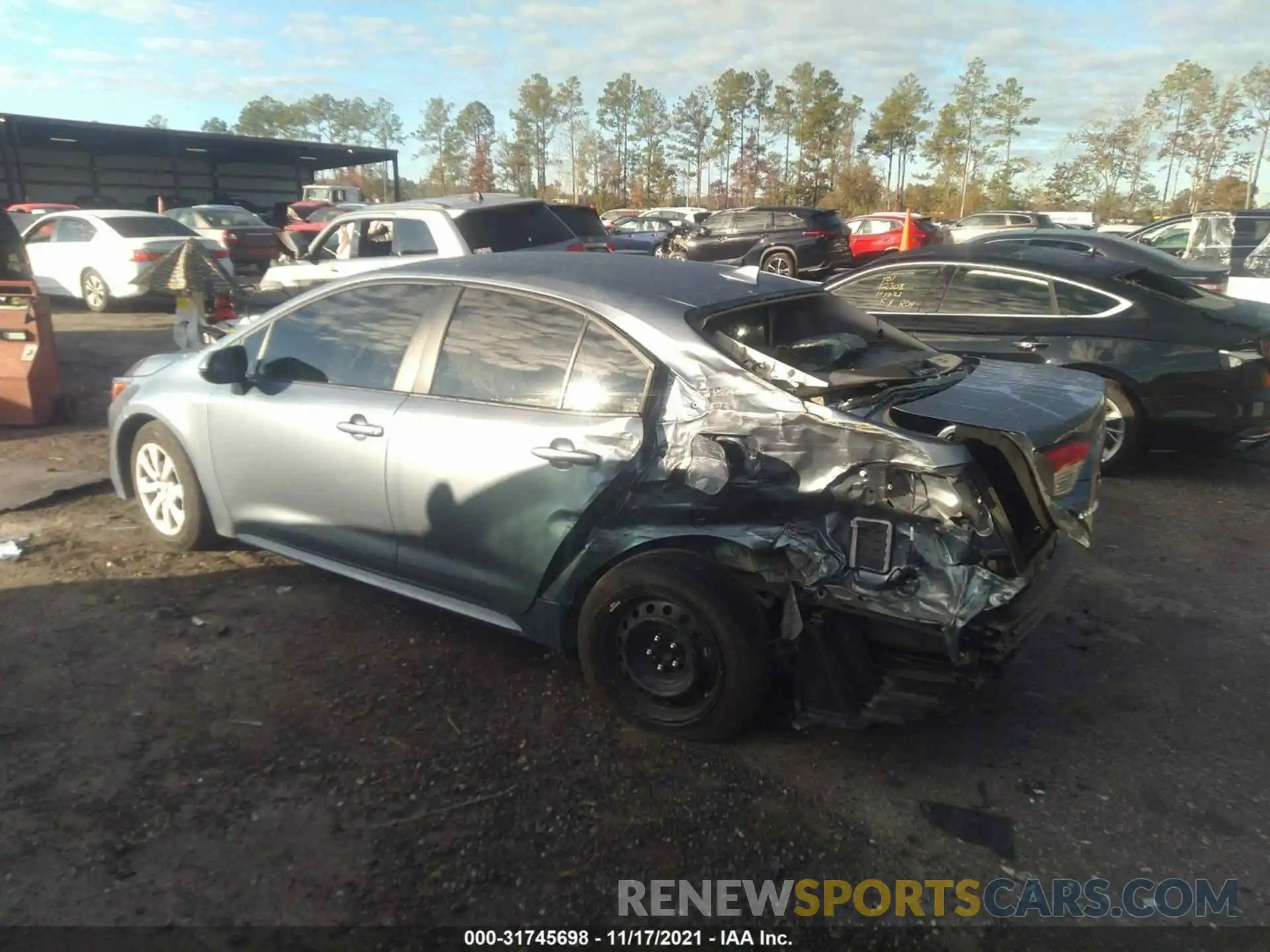 3 Photograph of a damaged car JTDEPMAE5NJ197624 TOYOTA COROLLA 2022