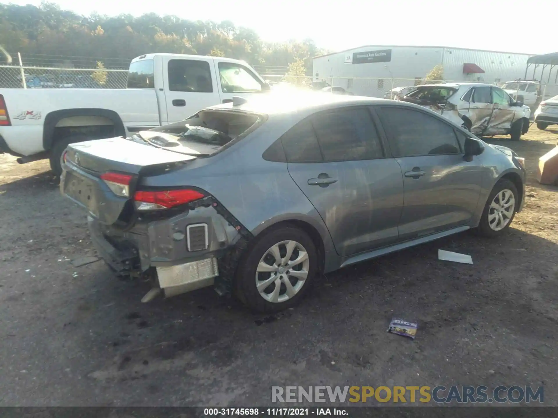 4 Photograph of a damaged car JTDEPMAE5NJ197624 TOYOTA COROLLA 2022