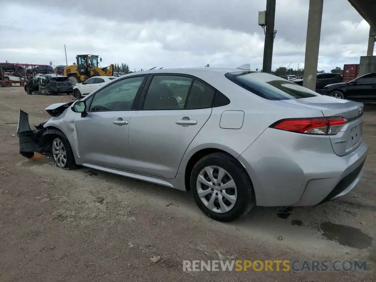 2 Photograph of a damaged car JTDEPMAE5NJ200599 TOYOTA COROLLA 2022