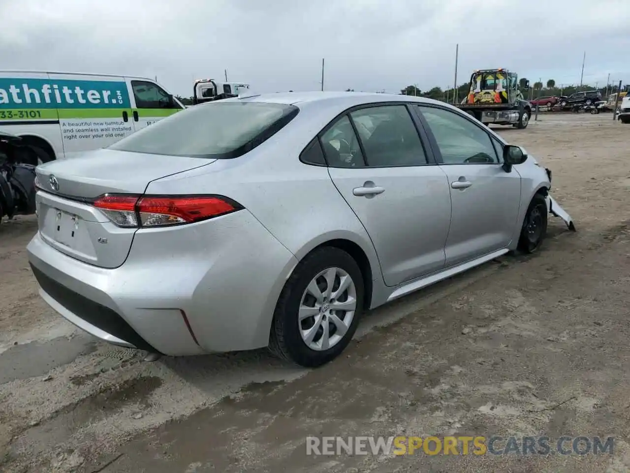 3 Photograph of a damaged car JTDEPMAE5NJ200599 TOYOTA COROLLA 2022