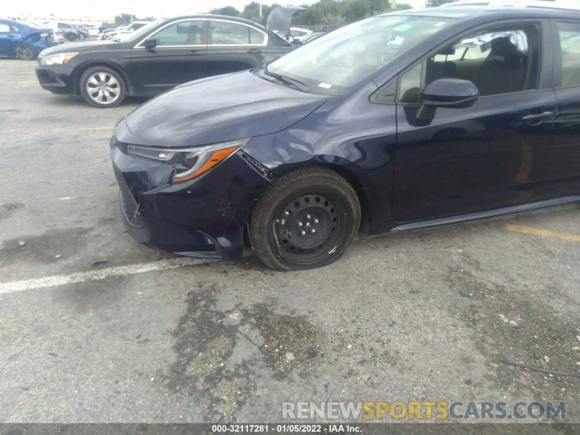 6 Photograph of a damaged car JTDEPMAE5NJ201882 TOYOTA COROLLA 2022