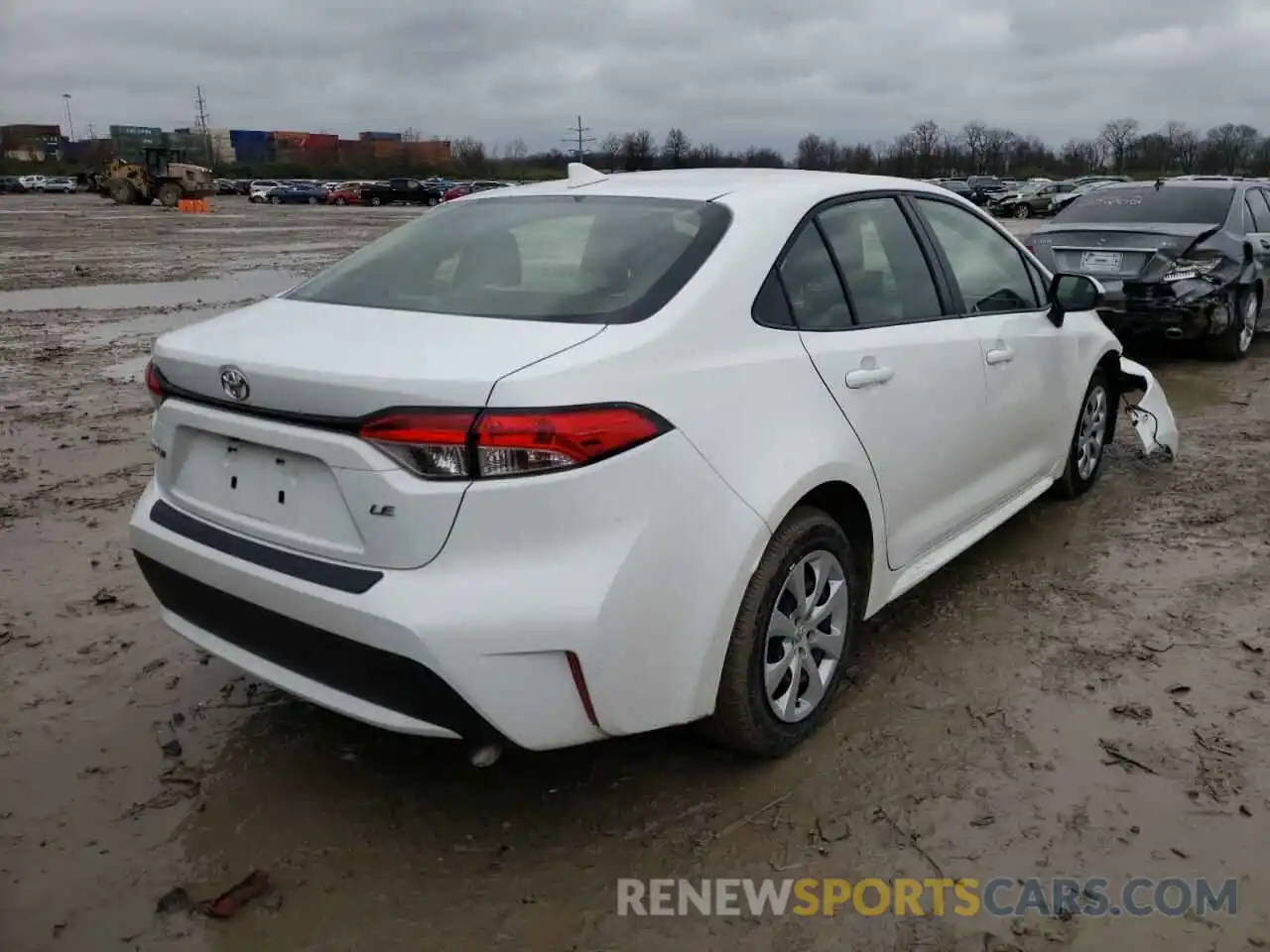 4 Photograph of a damaged car JTDEPMAE5NJ203714 TOYOTA COROLLA 2022