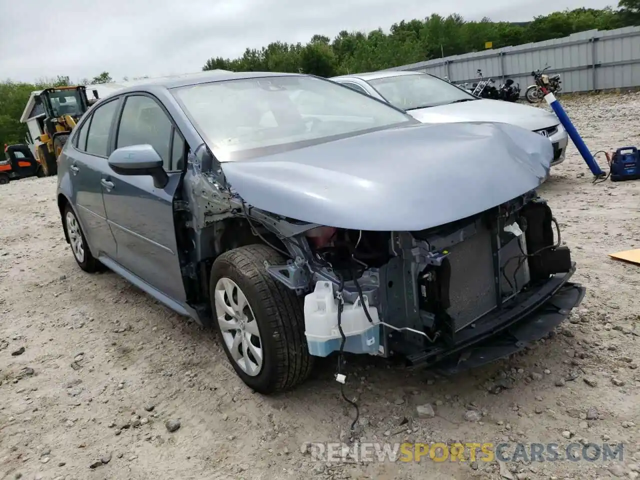 1 Photograph of a damaged car JTDEPMAE5NJ203955 TOYOTA COROLLA 2022