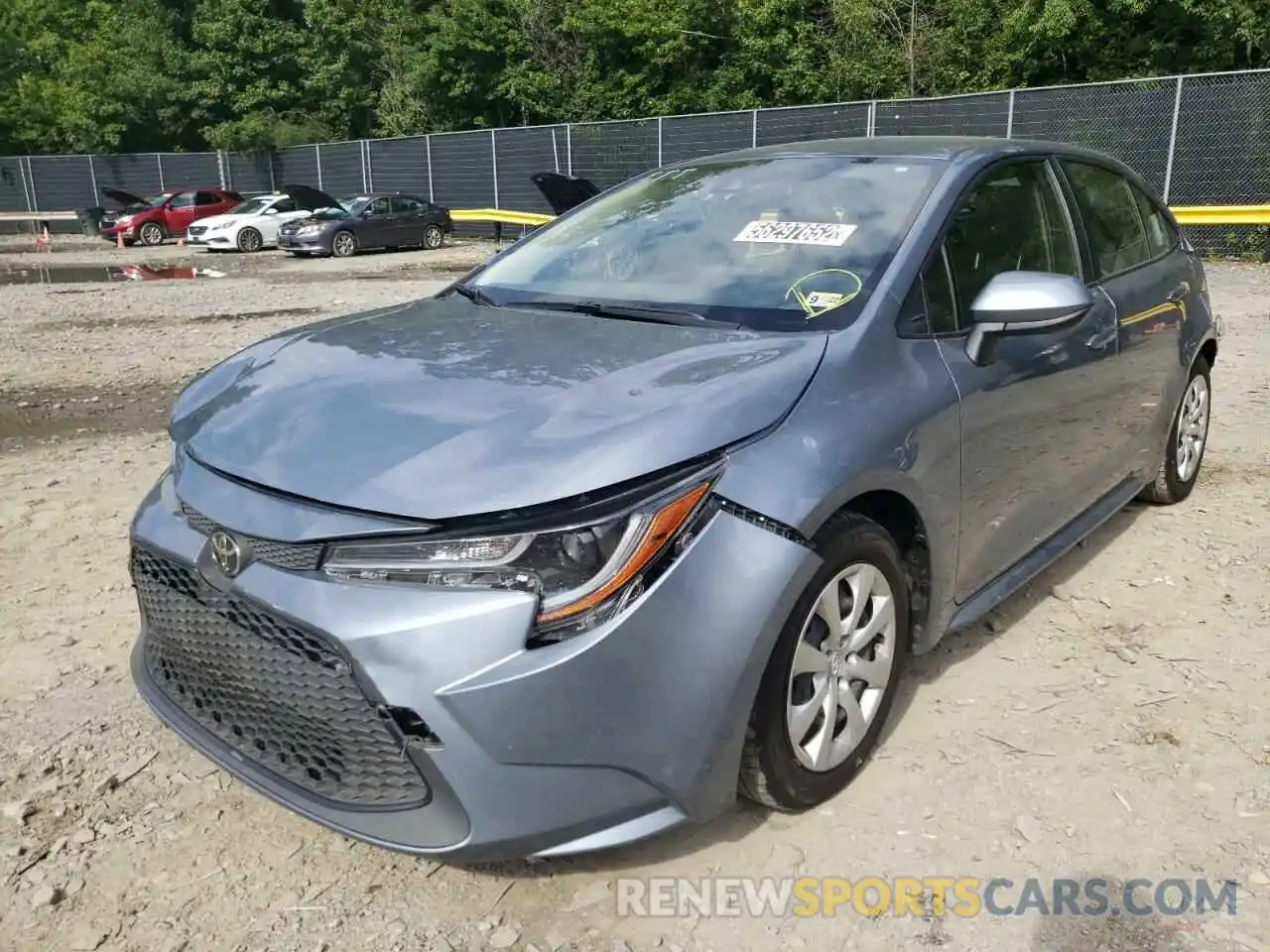 2 Photograph of a damaged car JTDEPMAE5NJ204054 TOYOTA COROLLA 2022