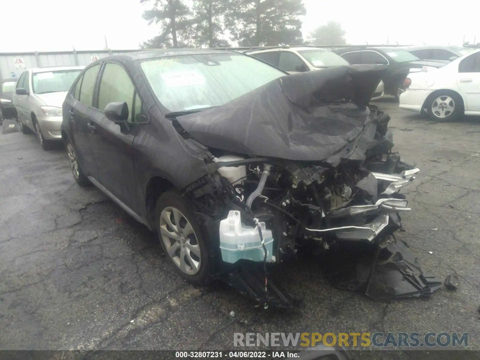 1 Photograph of a damaged car JTDEPMAE5NJ207813 TOYOTA COROLLA 2022