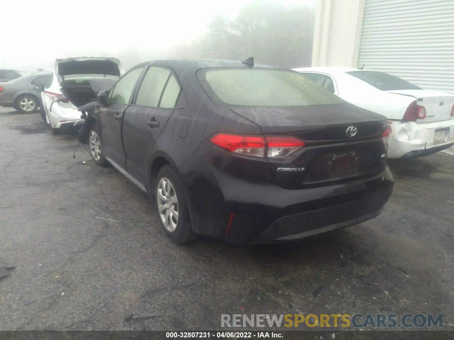 3 Photograph of a damaged car JTDEPMAE5NJ207813 TOYOTA COROLLA 2022