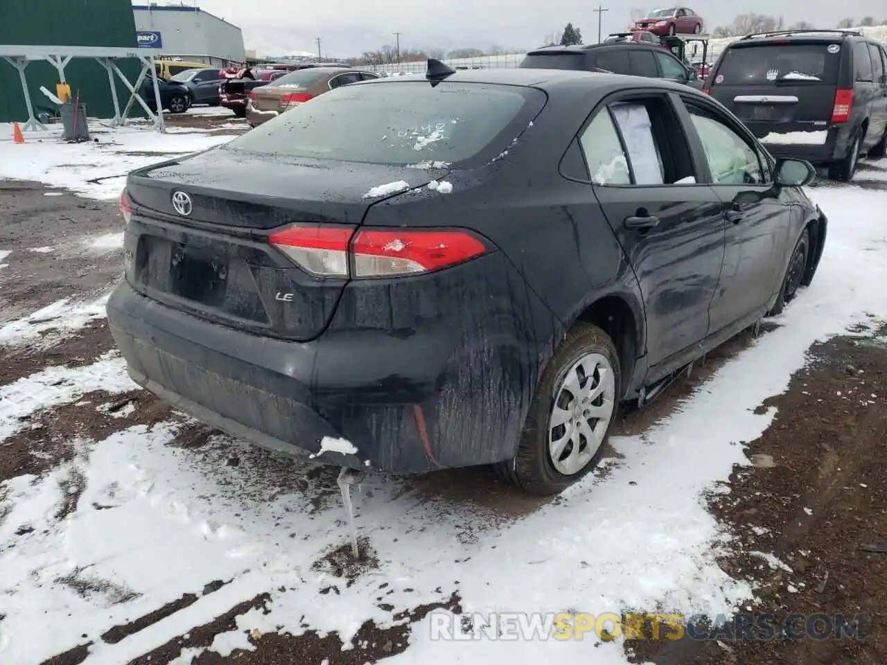 4 Photograph of a damaged car JTDEPMAE5NJ210517 TOYOTA COROLLA 2022