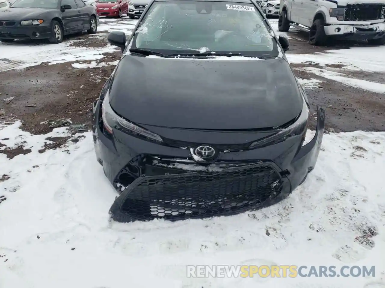 9 Photograph of a damaged car JTDEPMAE5NJ210517 TOYOTA COROLLA 2022