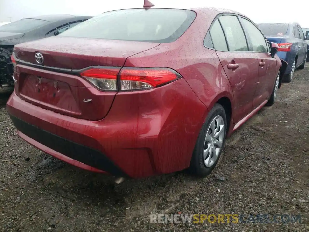 4 Photograph of a damaged car JTDEPMAE5NJ211568 TOYOTA COROLLA 2022