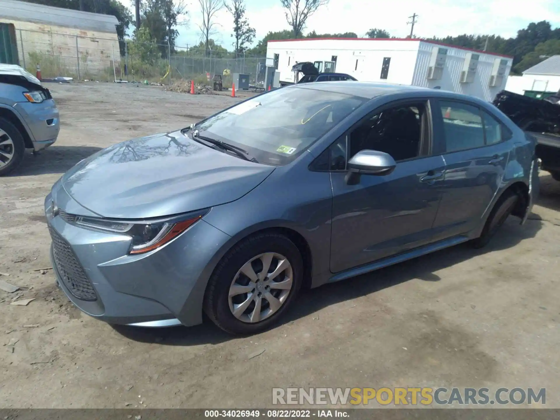 2 Photograph of a damaged car JTDEPMAE5NJ212297 TOYOTA COROLLA 2022