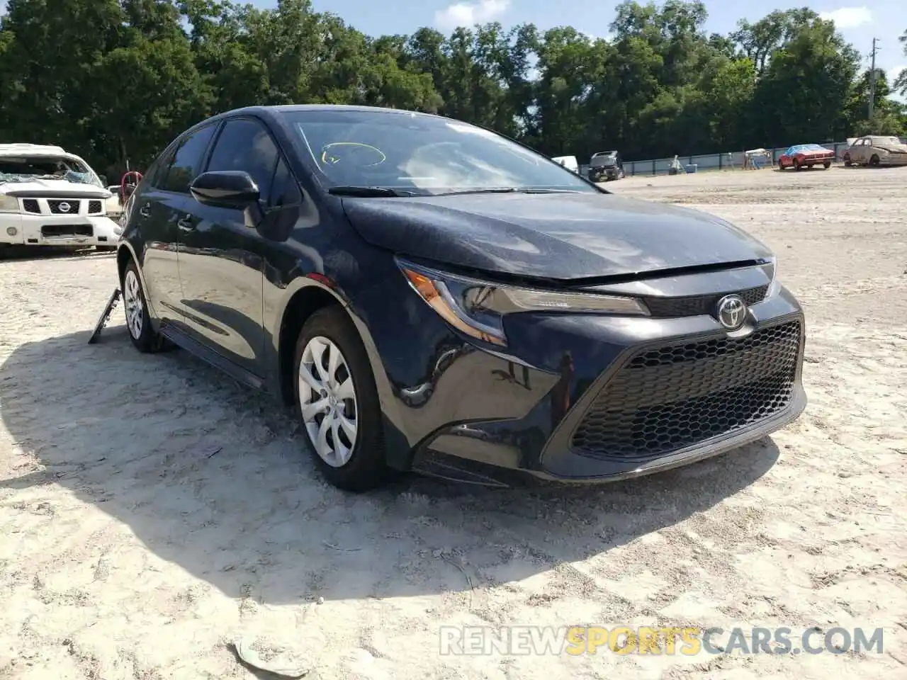 1 Photograph of a damaged car JTDEPMAE5NJ216270 TOYOTA COROLLA 2022